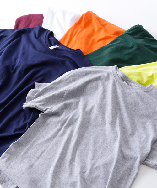 JERZEES(ジャージーズ)の「JERZEES/ジャージーズ SHORT SLEEVE TEE オーバーサイズ クルーネック カットソー(Tシャツ/カットソー・メンズ・ホワイト/ブラック/ネイビー/グレー/イエロー/オレンジ/グリーン/ワイン・S/M/L/XL)」の20枚目の写真