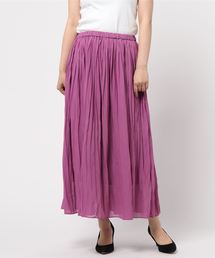 AMERICAN HOLIC | シフォンロングプリーツスカート(スカート)