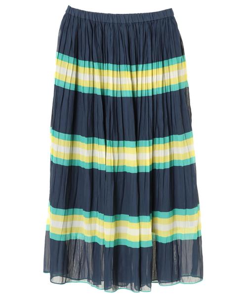 AMERICAN HOLIC(アメリカンホリック)の「シフォンロングプリーツスカート(スカート・レディース・ライトグレー/ピンク/ブルー/その他7/ドット/その他14/イエロー系その他/ブルー系その他5・FREE)」の18枚目の写真