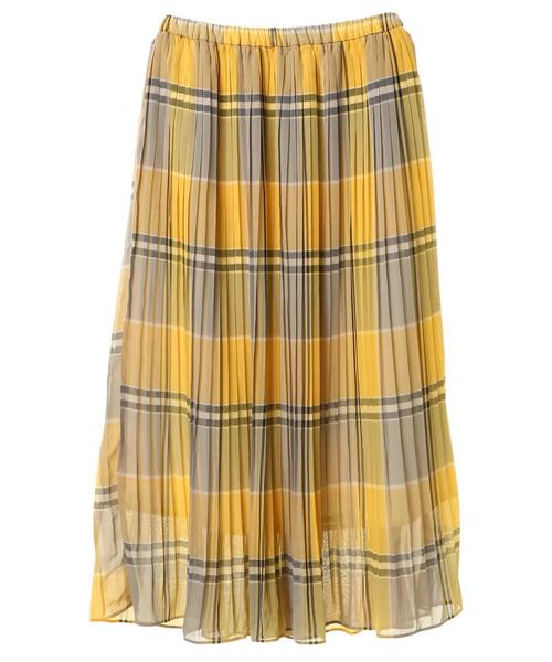 AMERICAN HOLIC(アメリカンホリック)の「シフォンロングプリーツスカート(スカート・レディース・ライトグレー/ピンク/ブルー/その他7/ドット/その他14/イエロー系その他/ブルー系その他5・FREE)」の17枚目の写真