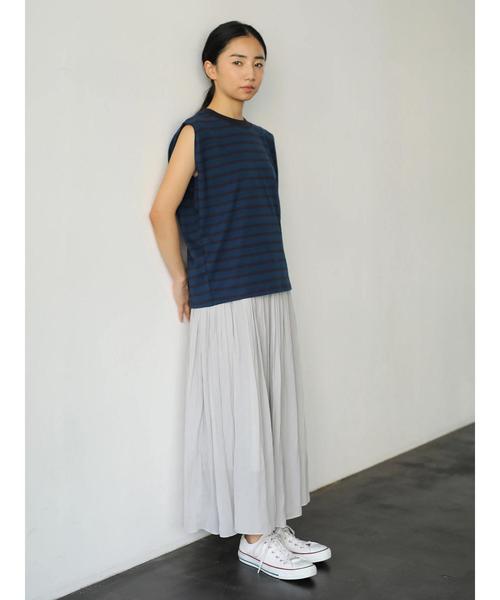 AMERICAN HOLIC(アメリカンホリック)の「シフォンロングプリーツスカート(スカート・レディース・ライトグレー/ピンク/ブルー/その他7/ドット/その他14/イエロー系その他/ブルー系その他5・FREE)」の22枚目の写真