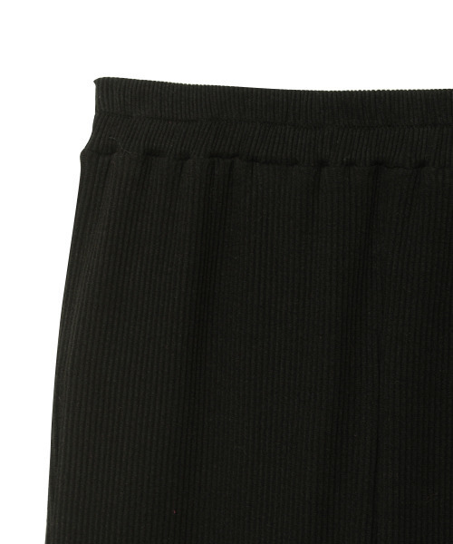 Candy Stripper（キャンディストリッパー）の「FRILL RIB パンツ（その他パンツ・レディース・ブラック/ピンク/グリーン/パープル・2）」の9枚目の写真