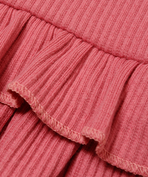 Candy Stripper（キャンディストリッパー）の「FRILL RIB パンツ（その他パンツ・レディース・ブラック/ピンク/グリーン/パープル・2）」の13枚目の写真