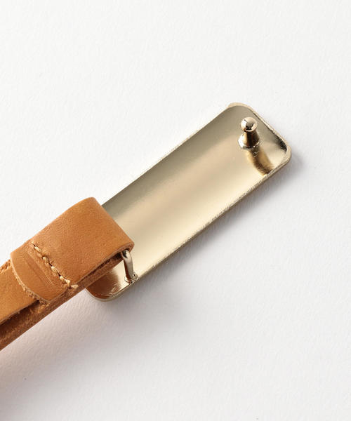 Steven Alan(スティーブンアラン)の「<Steven Alan>PLATE BUCKLE LEATHER BELT/ベルト(ベルト・レディース・ブラウン/ブラック/オリーブ・FREE)」の7枚目の写真