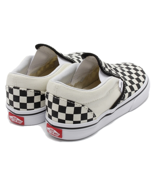 VANS（バンズ）の「VANS / CHECKER SLIP-ON (13～21cm)（スニーカー・キッズ・その他1・9(14cm)/13(18cm)/11(16cm)/Y3(21cm)/10(15cm)/Y2(20cm)/8(13cm)/Y1(19cm)/12(17cm)/Y4(22cm)）」の5枚目の写真