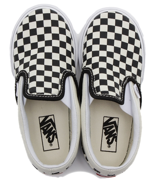 VANS（バンズ）の「VANS / CHECKER SLIP-ON (13～21cm)（スニーカー・キッズ・その他1・9(14cm)/13(18cm)/11(16cm)/Y3(21cm)/10(15cm)/Y2(20cm)/8(13cm)/Y1(19cm)/12(17cm)/Y4(22cm)）」の8枚目の写真