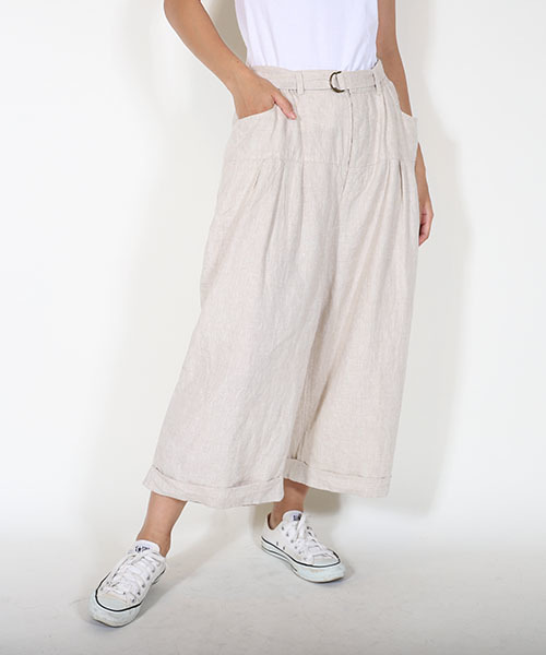 MashuKashu（マシュカシュ）の「タックパンツ（その他パンツ・レディース・ブラック/アイボリー・フリー）」の13枚目の写真