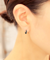 lily of the valley | ステンレス製シンプル小ぶりフープピアス(ピアス(両耳用))