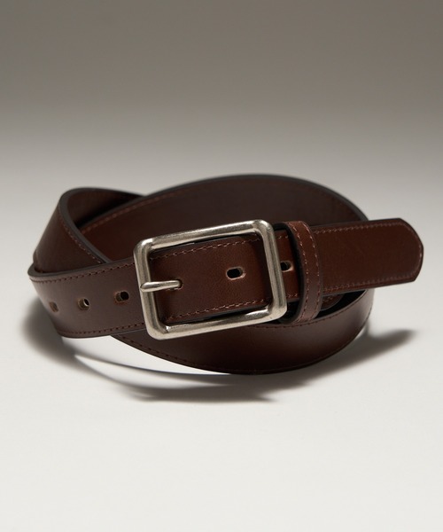 Hawk Company(ホークカンパニー)の「【Hawk Company】ベーシックドレスフリーカットベルト/375(ベルト・メンズ・ブラック/ダークブラウン/ネイビー/ブラウン/レッド・FREE)」の2枚目の写真