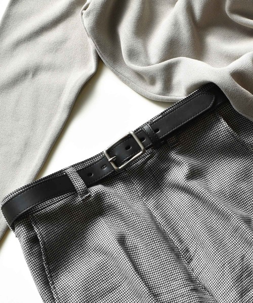 Hawk Company(ホークカンパニー)の「【Hawk Company】ベーシックドレスフリーカットベルト/375(ベルト・メンズ・ブラック/ダークブラウン/ネイビー/ブラウン/レッド・FREE)」の12枚目の写真