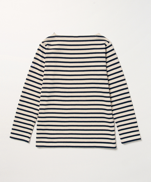 ORCIVAL（オーシバル）の「ORCIVAL / ボーダー ロングスリーブ プルオーバー（Tシャツ/カットソー・レディース・オフホワイト/グレー/ロイヤルブルー/レッド/ネイビー/チャコールグレー/ライトグレー/インディゴブルー・1/0）」の2枚目の写真