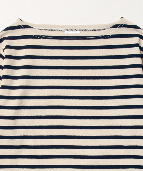 ORCIVAL（オーシバル）の「ORCIVAL / ボーダー ロングスリーブ プルオーバー（Tシャツ/カットソー・レディース・オフホワイト/グレー/ロイヤルブルー/レッド/ネイビー/チャコールグレー/ライトグレー/インディゴブルー・1/0）」の10枚目の写真