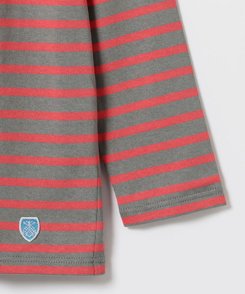 ORCIVAL（オーシバル）の「ORCIVAL / ボーダー ロングスリーブ プルオーバー（Tシャツ/カットソー・レディース・オフホワイト/グレー/ロイヤルブルー/レッド/ネイビー/チャコールグレー/ライトグレー/インディゴブルー・1/0）」の17枚目の写真