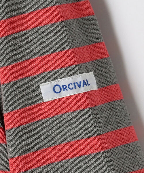 ORCIVAL（オーシバル）の「ORCIVAL / ボーダー ロングスリーブ プルオーバー（Tシャツ/カットソー・レディース・オフホワイト/グレー/ロイヤルブルー/レッド/ネイビー/チャコールグレー/ライトグレー/インディゴブルー・1/0）」の22枚目の写真