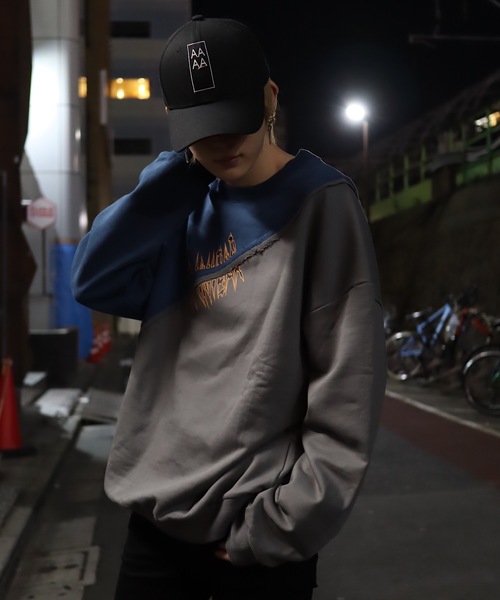 ビッグシルエット Selayangremake Design リメイクデザインスウェットトレーナー パーカー スウェット Rovtski ロフトスキー のファッション通販 Zozotown