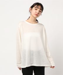 DouDou | ウールBIGロンT(Tシャツ/カットソー)