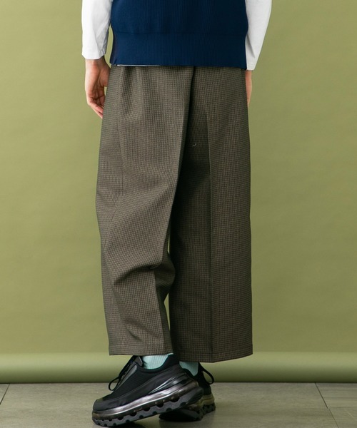 UNITED TOKYO(ユナイテッドトウキョウ)の「バレンシアギャバワイドパンツ(スラックス・メンズ・ブラウン系その他/ブラック/グリーン・1/2/3)」の6枚目の写真