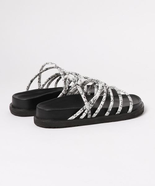 GeeRA（ジーラ）の「線使いスポーティサンダル（サンダル・レディース・ブラック/ホワイト/パープル/モカ/パイソン・MEDIUM/SMALL/LARGE/X-LARGE）」の10枚目の写真