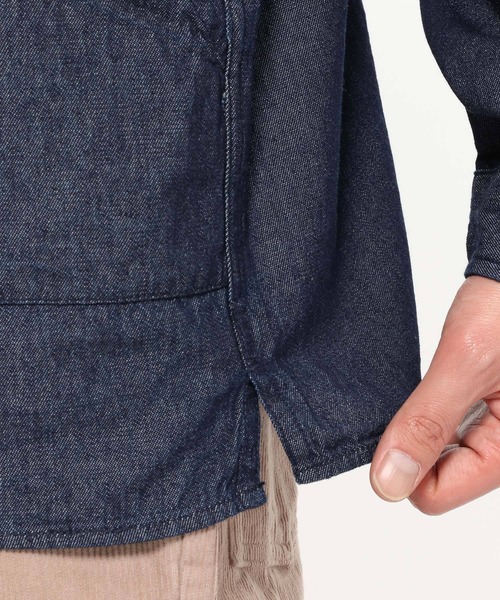 LAKOLE（ラコレ）の「ニュアンスカバーオール / LAKOLE（シャツ/ブラウス・メンズ・ネイビー/ピンク/グリーン/マスタード/アイボリー・MEDIUM/LARGE）」の13枚目の写真