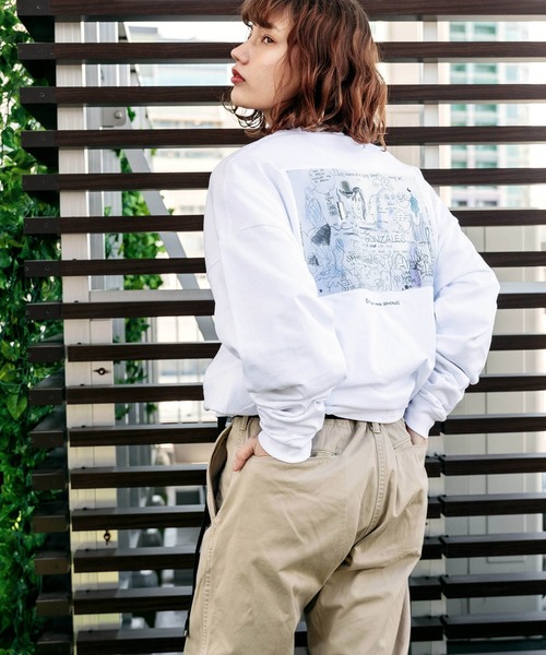 セール Mark Gonzales マークゴンザレス Smooth Loversビッグロンt Tシャツ カットソー Mark Gonzales マーク ゴンザレス のファッション通販 Zozotown