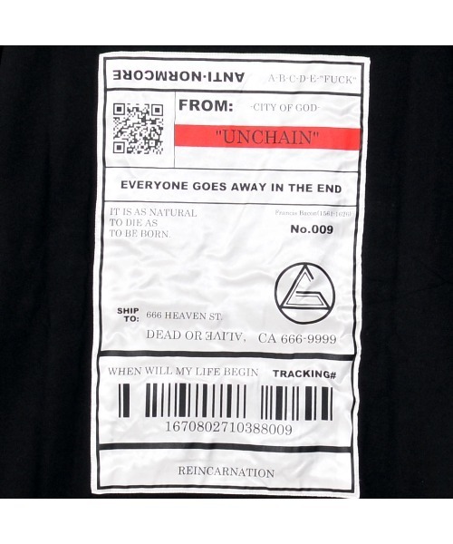 A‘gem 9(エージェムナイン)の「『A'GEM/9』ベルトデザインTEE/半袖Tシャツ/カットソー(Tシャツ/カットソー・メンズ・ホワイト/ブラック/ベージュ・FREE)」の10枚目の写真