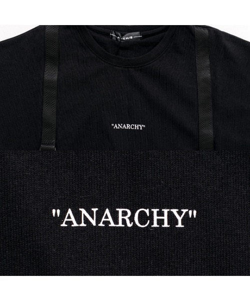 A‘gem 9(エージェムナイン)の「『A'GEM/9』ベルトデザインTEE/半袖Tシャツ/カットソー(Tシャツ/カットソー・メンズ・ホワイト/ブラック/ベージュ・FREE)」の9枚目の写真