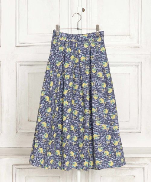 Afternoon Tea アフタヌーンティー の リバティプリント タックスカート スカート Wear