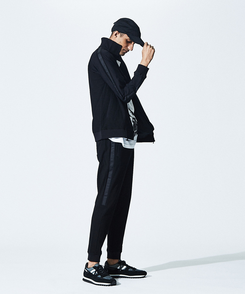 5351 POUR LES HOMMES(ゴーサンゴーイチプールオム)の「【セットアップ対応】ストレッチミラノトラックジャケット(ブルゾン・メンズ・ブラック/グレー・46/48/44)」の3枚目の写真