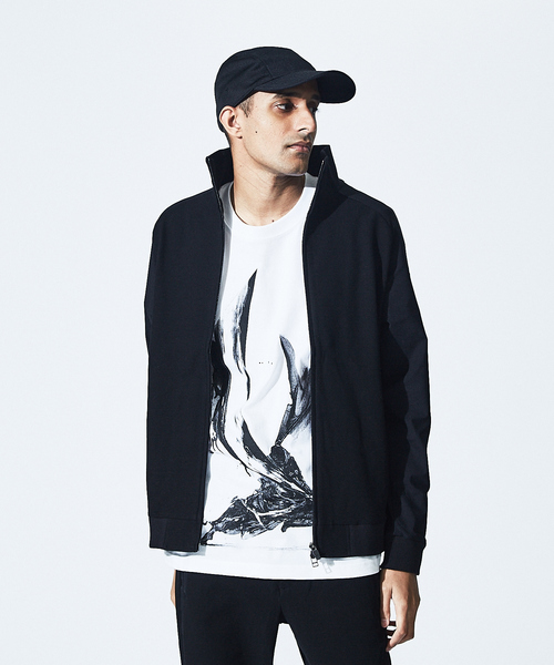 5351 POUR LES HOMMES(ゴーサンゴーイチプールオム)の「【セットアップ対応】ストレッチミラノトラックジャケット(ブルゾン・メンズ・ブラック/グレー・46/48/44)」の7枚目の写真