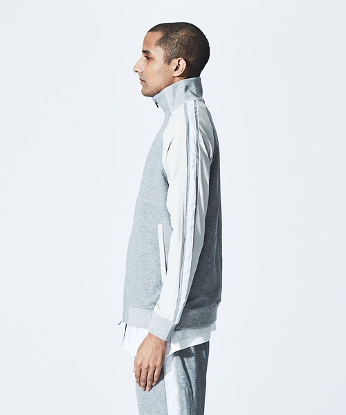 5351 POUR LES HOMMES(ゴーサンゴーイチプールオム)の「【セットアップ対応】ストレッチミラノトラックジャケット(ブルゾン・メンズ・ブラック/グレー・46/48/44)」の9枚目の写真