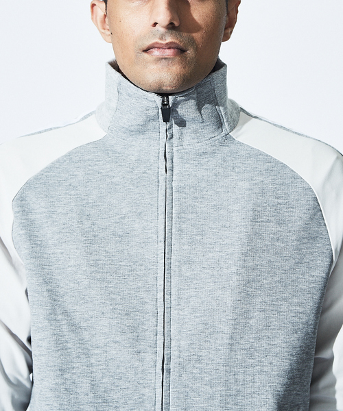 5351 POUR LES HOMMES(ゴーサンゴーイチプールオム)の「【セットアップ対応】ストレッチミラノトラックジャケット(ブルゾン・メンズ・ブラック/グレー・46/48/44)」の11枚目の写真