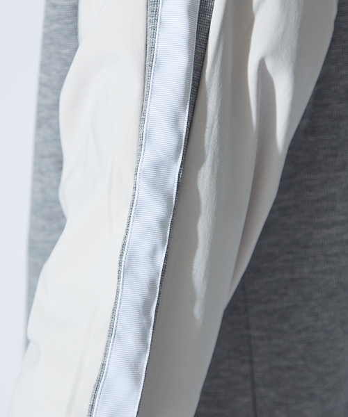 5351 POUR LES HOMMES(ゴーサンゴーイチプールオム)の「【セットアップ対応】ストレッチミラノトラックジャケット(ブルゾン・メンズ・ブラック/グレー・46/48/44)」の16枚目の写真