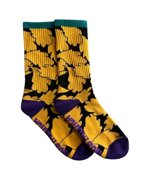 NOSTALGICA（ノスタルジカ）の「【 NOSTALGICA 】 ノスタルジカ カラフルレトロ ハイソックス（ソックス/靴下・レディース・その他1/その他2/その他3/その他4/その他5/その他6/その他7・23-25cm）」の2枚目の写真