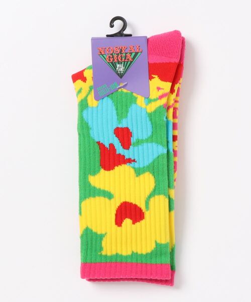 NOSTALGICA（ノスタルジカ）の「【 NOSTALGICA 】 ノスタルジカ カラフルレトロ ハイソックス（ソックス/靴下・レディース・その他1/その他2/その他3/その他4/その他5/その他6/その他7・23-25cm）」の17枚目の写真