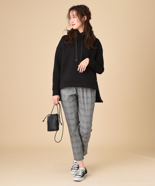 INTERPLANET（インタープラネット）の「HAKIYASE撥水花粉ガードパンツ（その他パンツ・レディース・カーキ/ナチュラル/ブラック系その他/ブラック・SMALL/MEDIUM）」の19枚目の写真