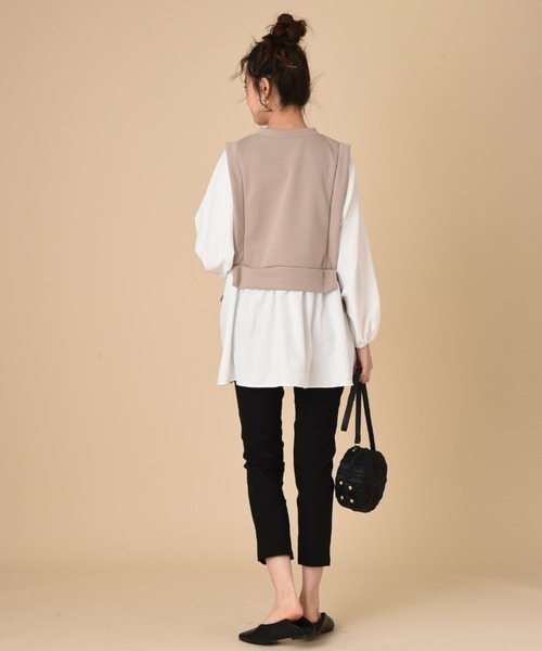 INTERPLANET（インタープラネット）の「HAKIYASE撥水花粉ガードパンツ（その他パンツ・レディース・カーキ/ナチュラル/ブラック系その他/ブラック・SMALL/MEDIUM）」の11枚目の写真