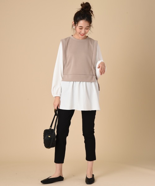 INTERPLANET（インタープラネット）の「HAKIYASE撥水花粉ガードパンツ（その他パンツ・レディース・カーキ/ナチュラル/ブラック系その他/ブラック・SMALL/MEDIUM）」の12枚目の写真