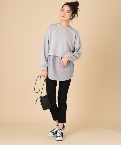 INTERPLANET（インタープラネット）の「HAKIYASE撥水花粉ガードパンツ（その他パンツ・レディース・カーキ/ナチュラル/ブラック系その他/ブラック・SMALL/MEDIUM）」の13枚目の写真