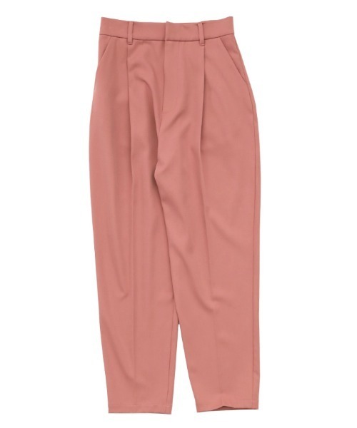 select MOCA（セレクトモカ）の「2021 SS ツイルテーパードタックパンツ（その他パンツ・レディース・ピンク/ブルー/ライトグリーン/アイボリー・SMALL/MEDIUM）」の9枚目の写真