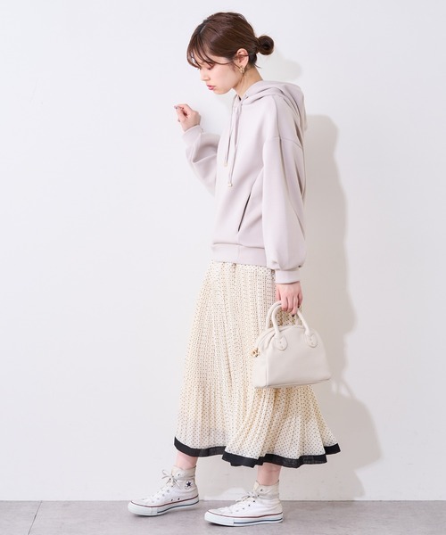 ふわもちラテパーカー＆スカート セール】ふわもちラテパーカー（パーカー）｜natural couture