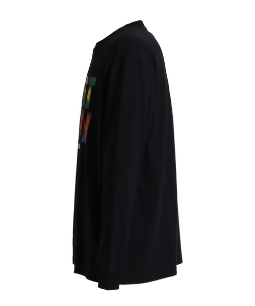 FIRST DOWN（ファーストダウン）の「マーブル ロングスリーブ TEE（Tシャツ/カットソー・メンズ・ブラック/サックスブルー/オフホワイト・L/M/XL/S）」の5枚目の写真