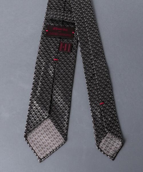 Fiorio（フィオリオ）の「＜FIORIO（フィオリオ）＞ ジャカード スクエア タイ（ネクタイ・メンズ・ブラック/ネイビー/モカ・FREE）」の5枚目の写真