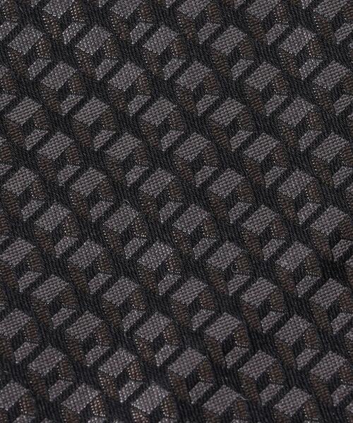 Fiorio（フィオリオ）の「＜FIORIO（フィオリオ）＞ ジャカード スクエア タイ（ネクタイ・メンズ・ブラック/ネイビー/モカ・FREE）」の6枚目の写真