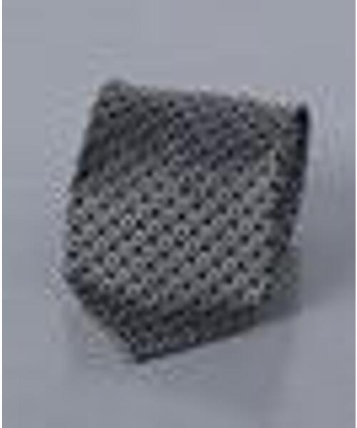 Fiorio（フィオリオ）の「＜FIORIO（フィオリオ）＞ ジャカード スクエア タイ（ネクタイ・メンズ・ブラック/ネイビー/モカ・FREE）」の7枚目の写真