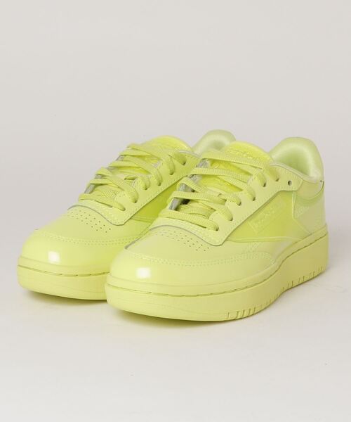 Reebok（リーボック）の「Cardi B コーティド クラブシー ダブル （スニーカー・レディース・ライトグリーン/ピンク/ブラック×ブラック/ホワイト×ホワイト・24.5cm/25.5cm/23.0cm/26.0cm/24.0cm/22.5cm/23.5cm/25.0cm）」の20枚目の写真