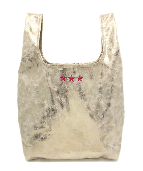 Ray BEAMS（レイビームス）の「Ray BEAMS / メタリック マーケット トートバッグ（トートバッグ・レディース・ブルー系その他/その他1・ONE SIZE）」の2枚目の写真