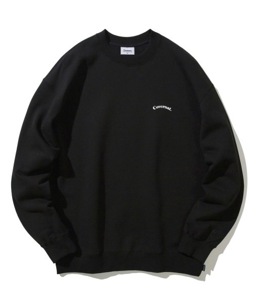 COVERNAT（カバーナット）の「【COVERNAT】COOPER ARCH LOGO CREWNECK / カバーナット クーパー アーチ ロゴ クルーネック（スウェット・メンズ・グリーン/ブラック/バーガンディー/アイボリー・X-LARGE/MEDIUM/LARGE/SMALL）」の12枚目の写真