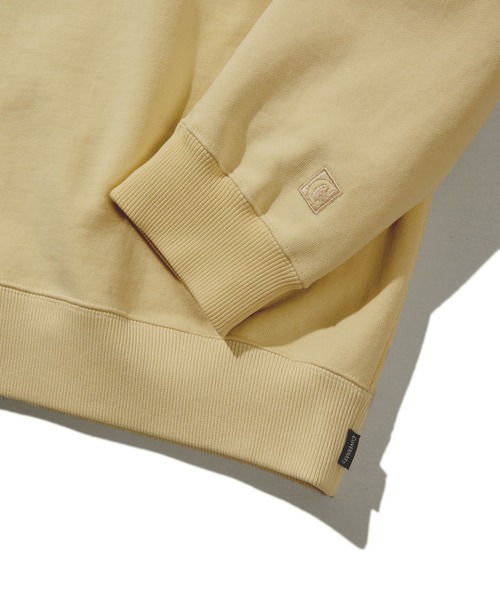 COVERNAT（カバーナット）の「【COVERNAT】COOPER ARCH LOGO CREWNECK / カバーナット クーパー アーチ ロゴ クルーネック（スウェット・メンズ・グリーン/ブラック/バーガンディー/アイボリー・X-LARGE/MEDIUM/LARGE/SMALL）」の19枚目の写真