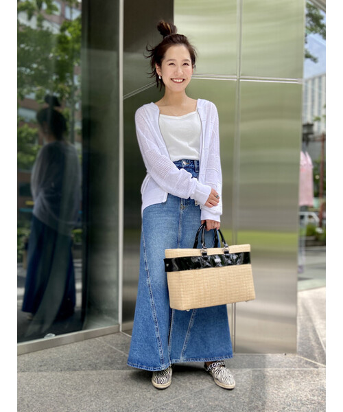 DIESEL（ディーゼル）の「レディース ストロー ミディアムサッチェル（ハンドバッグ・レディース・ベージュ・UNI）」の12枚目の写真