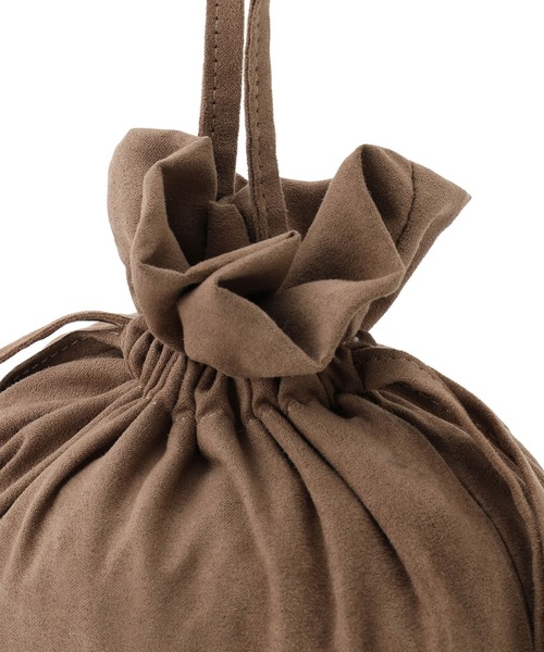 JUNRED（ジュンレッド）の「スウェード巾着（トートバッグ・メンズ・ベージュ/グレー・FREE）」の13枚目の写真